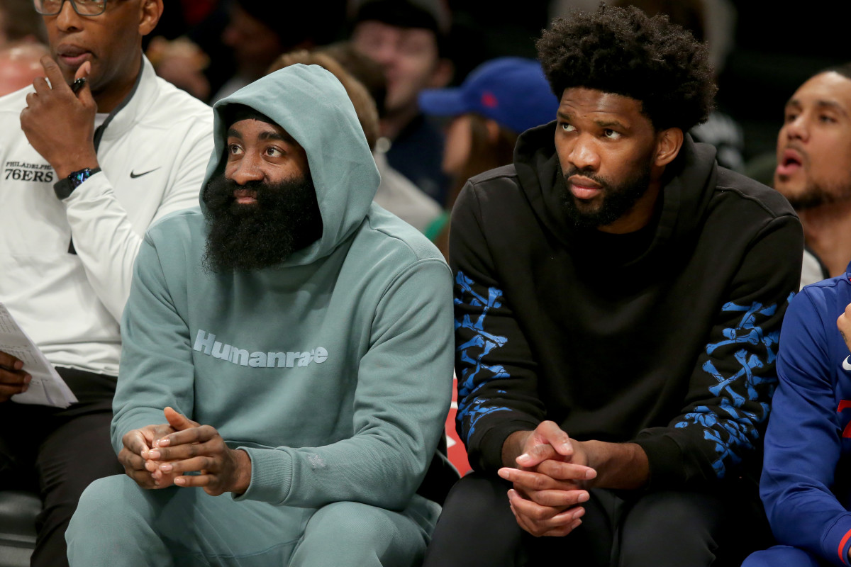 Injury Report James Harden and Joel Embiid OUT vs. Brooklyn Nets
