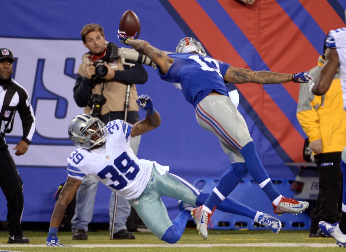 Odell Beckham Jr.'s one-handed catch against the Cowboys ignited his career with the Giants.