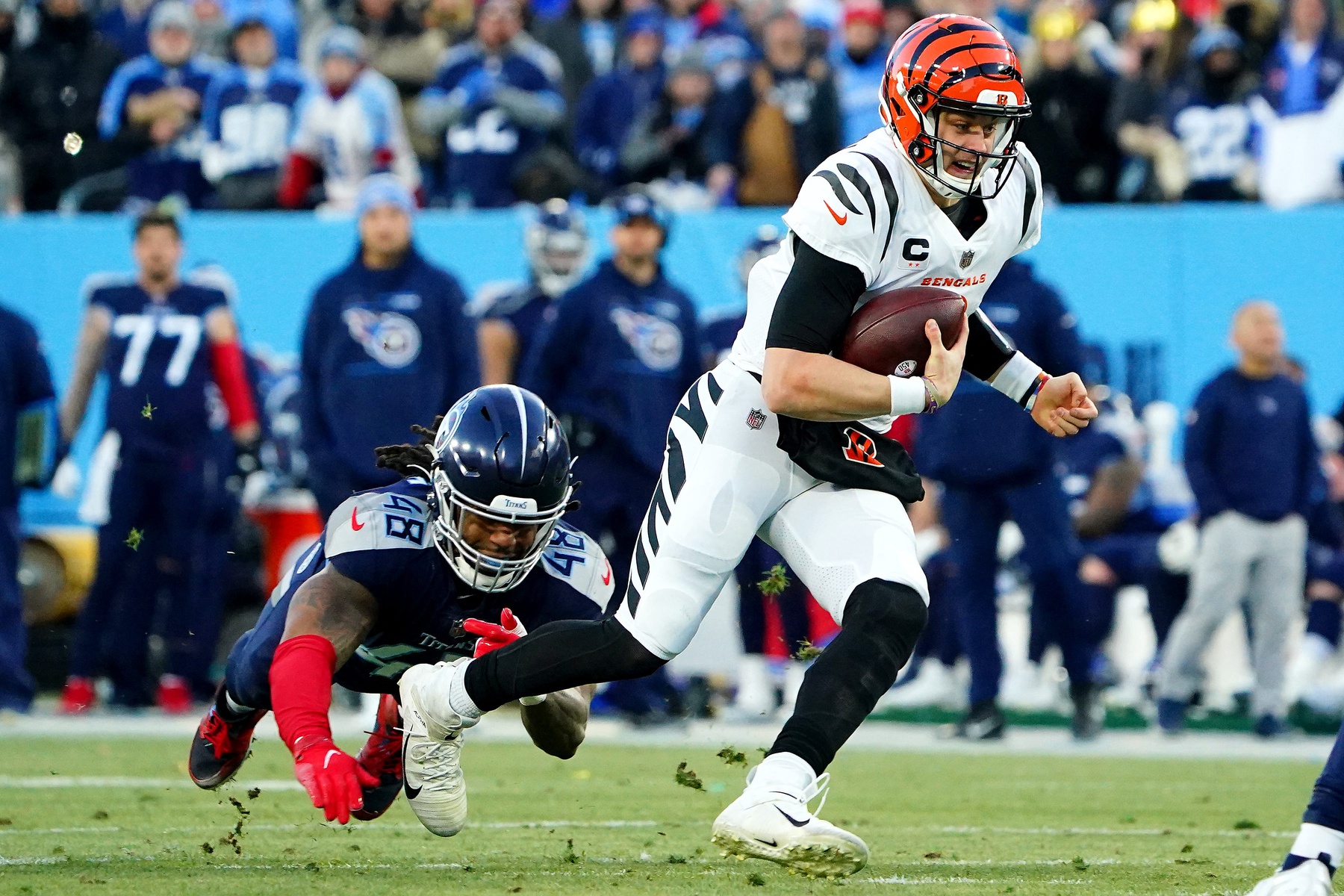 Cincinnati Bengals Open As Favorites For Road Matchup Against Tennessee Titans