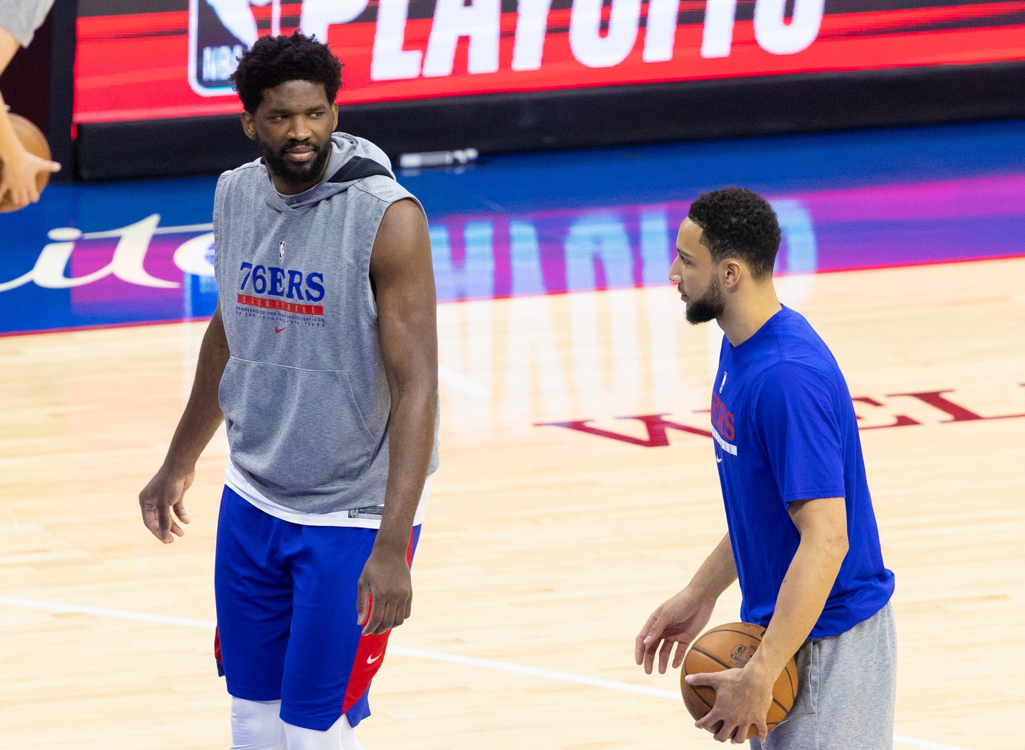 Ben Simmons Wishes Former 76ers Teammate Joel Embiid Well