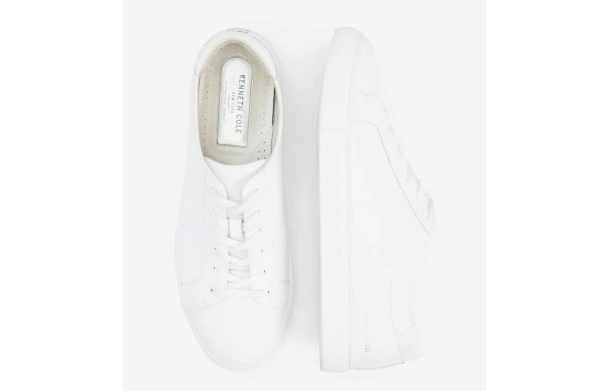Kam leather lace-up sneaker