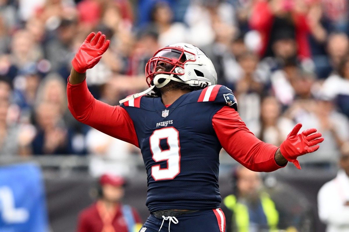 Patriots linebacker Matthew Judon leads the NFL in sacks with 13.