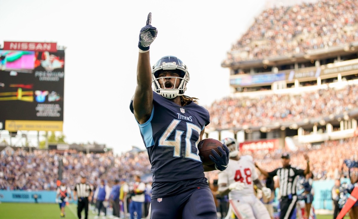 Tennessee Titans Dontrell Hilliard's Receiving TDs a Running Back