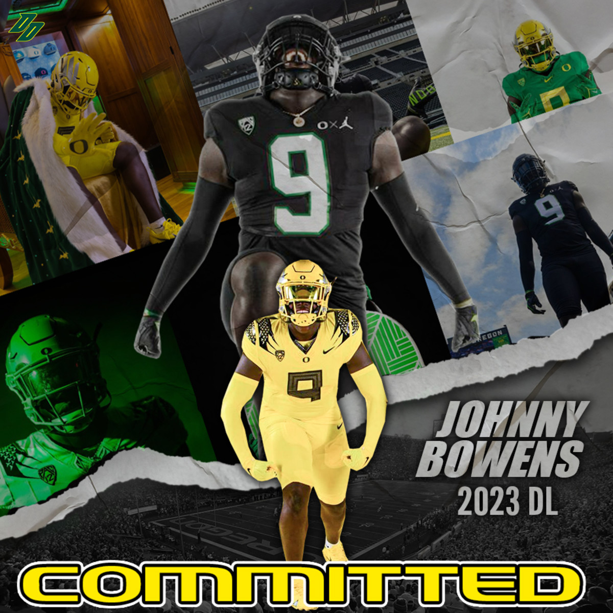 Johnny Bowens' commitment strengthens Oregon's pipeline in the state of Texas.