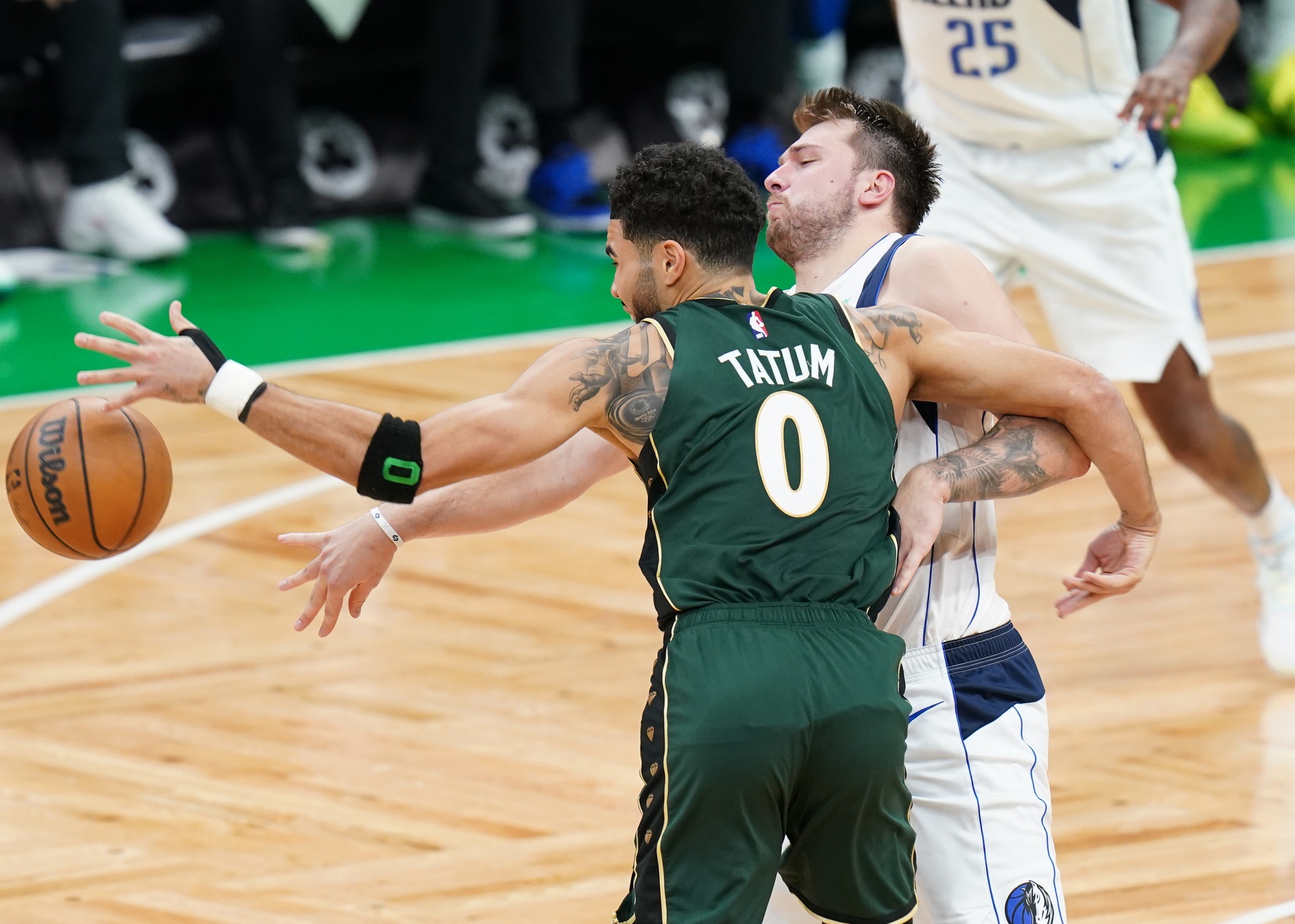 Dallas Mavs Star Doncic Praises Boston Celtics ‘best Nba Duo Of Jayson Tatum Jaylen Brown