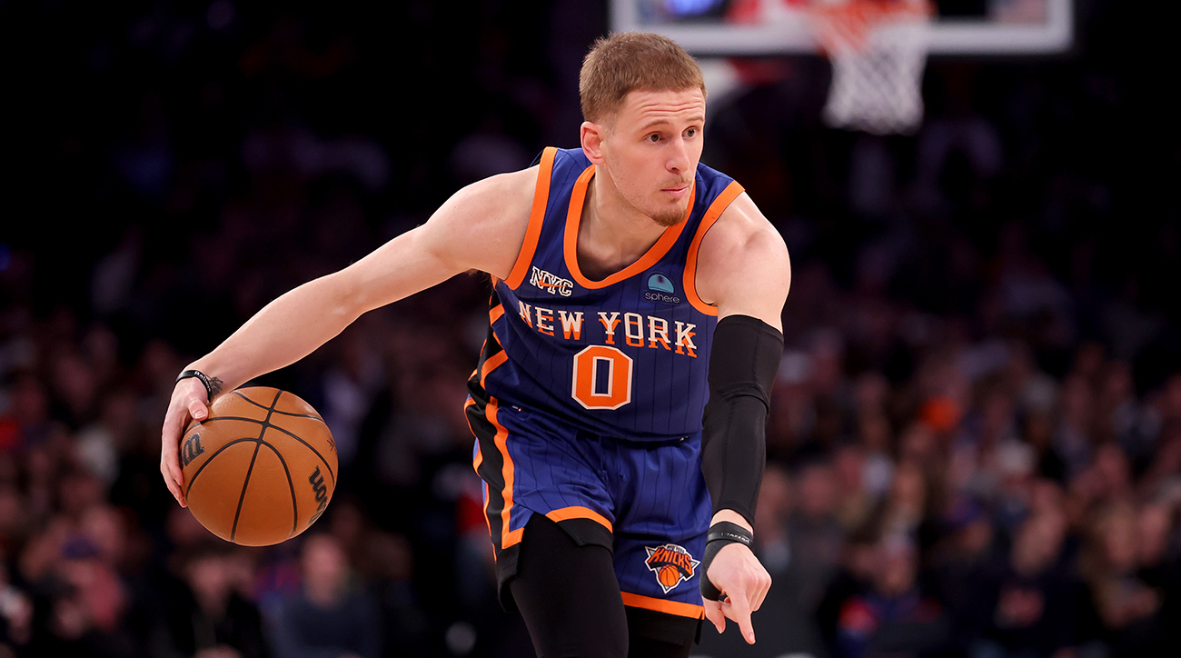 New York Knicks shooting guard Donte DiVincenzo