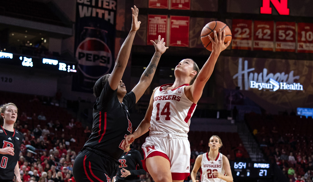 Husker Women's Basketball Falls to LastPlace Rutgers All Huskers
