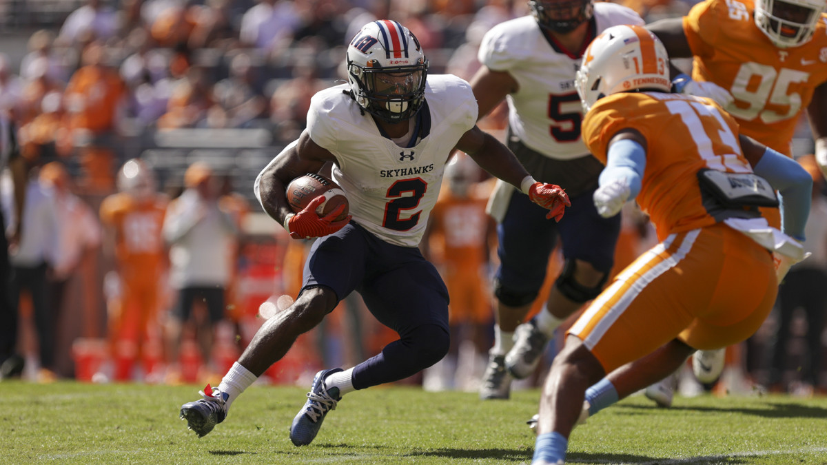 UT-Martin running back Samuel Franklin could prove to be a savvy pickup for Oklahoma running back coach DeMarco Murray. 