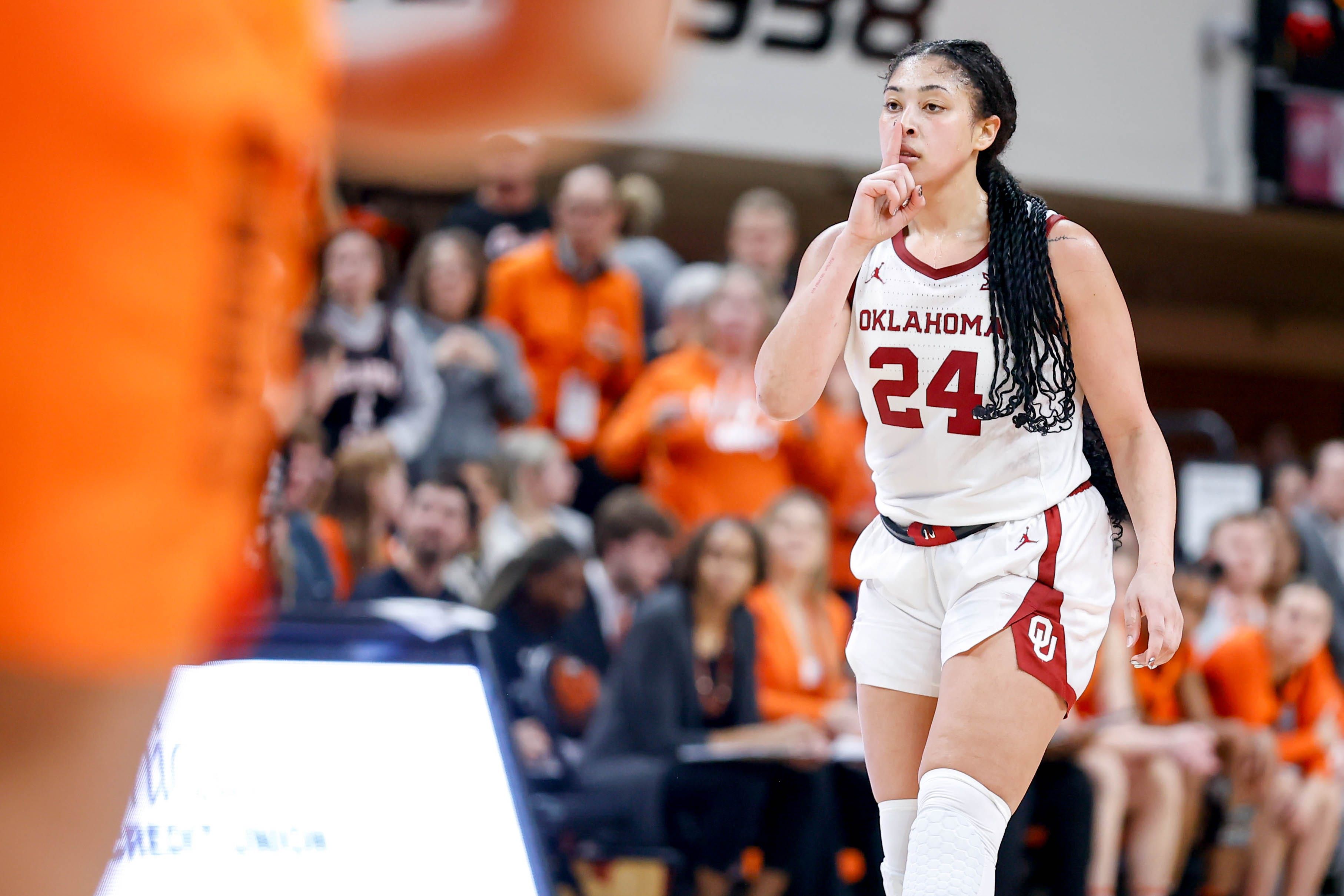 Skylar Vann quiets the OSU crowd
