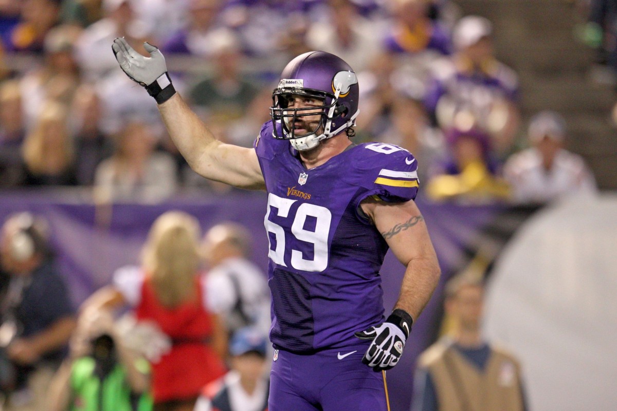 Former Vikings defensive end Jared Allen is a finalist for the Pro Football Hall of Fame.