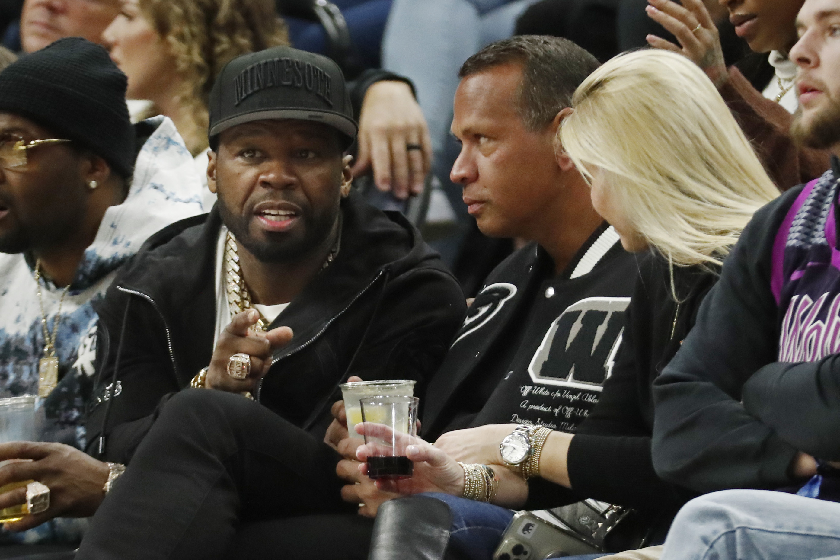 50 Cent and Alex Rodriguez