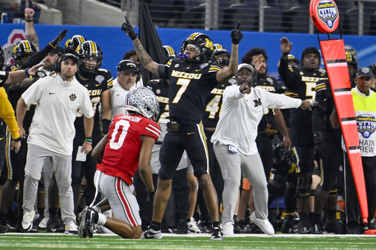 The Las Vegas Raiders could be interested in Missouri cornerback Kris Abrams-Draine in the 2024 NFL Draft.