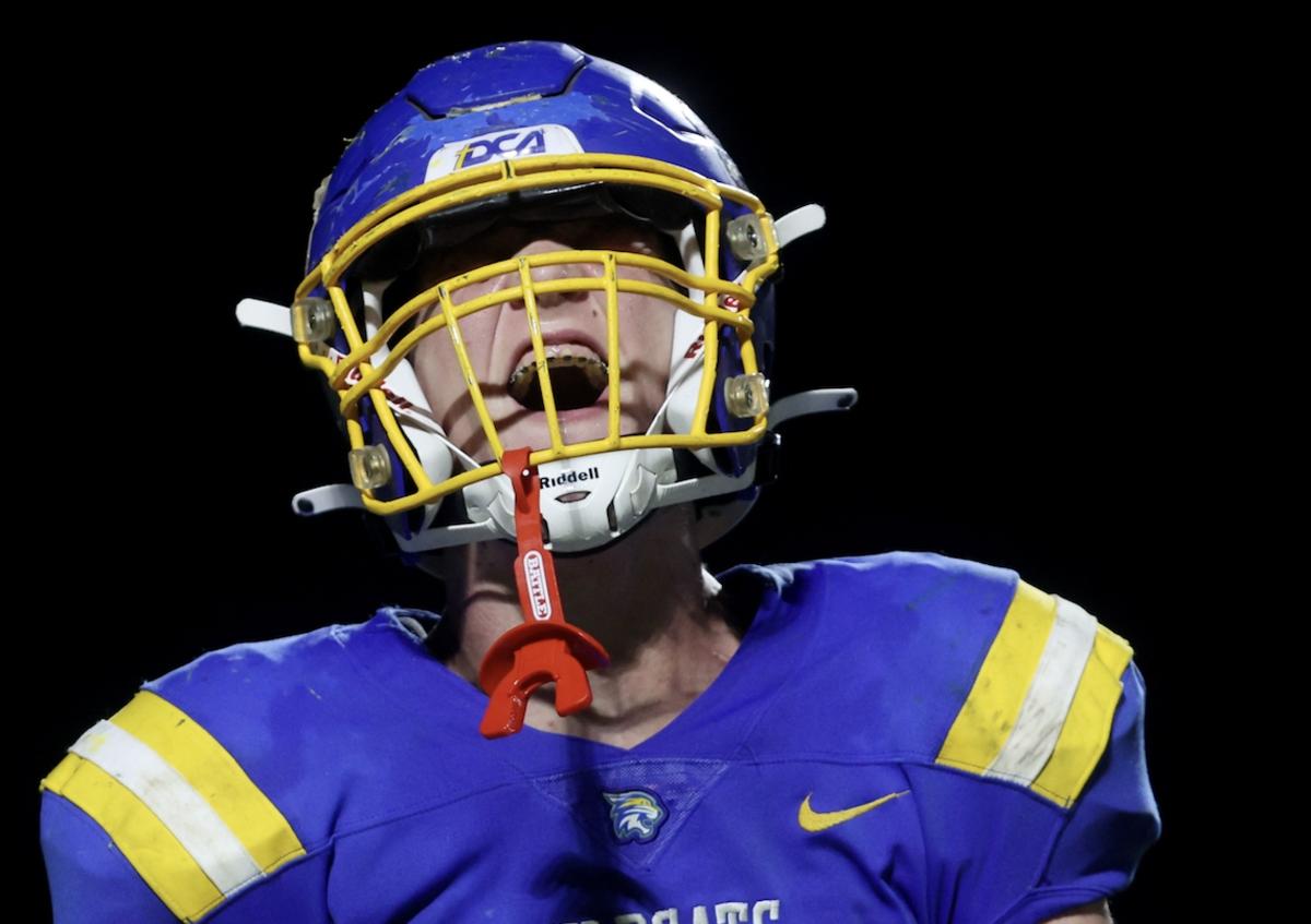 2026 4-star TE Carson Sneed during his sophomore season at Donelson Christian Academy. (Photo by Alan Poizner for Tennessean.com)