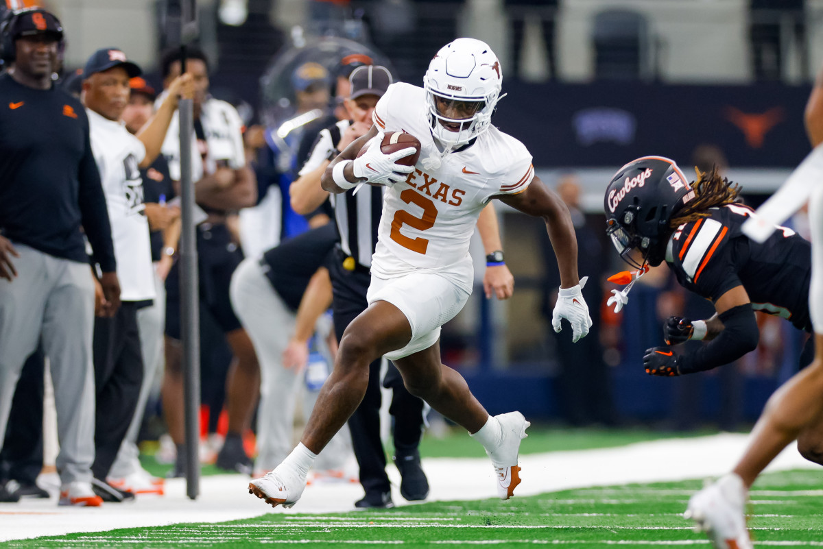 Texas wide receiver Johntay Cook