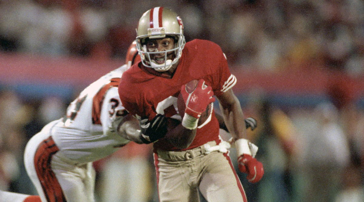 San Francisco 49ers wide receiver Jerry Rice
