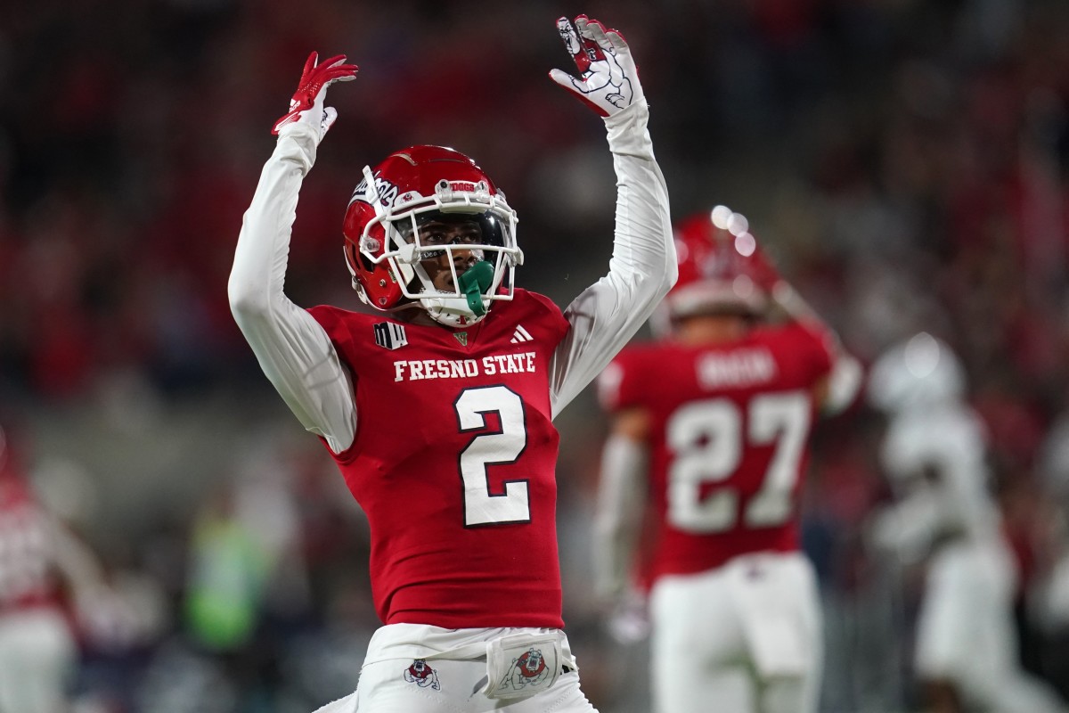 Fresno State cornerback Carlton Johnson may be small, but he competes hard, and could be a steal in the 2024 NFL Draft.