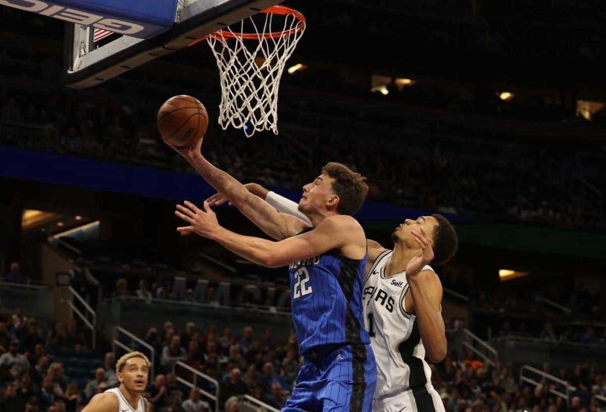 Franz Wagner of the Orlando Magic proved to be a dominant scorer against the San Antonio Spurs. 