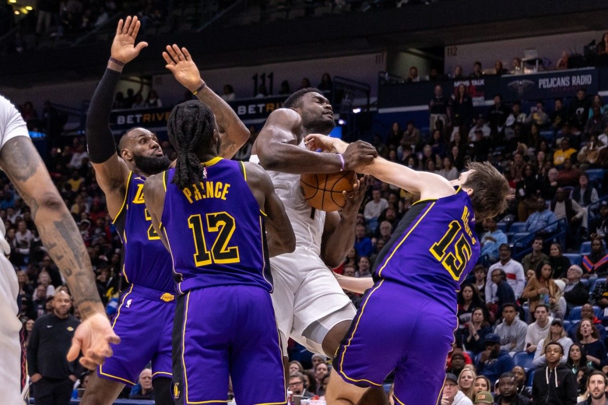 Zion Williamson LeBron James