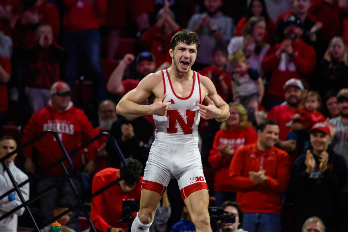 Gallery Nebraska Wrestlers Dominant Against Michigan All Huskers