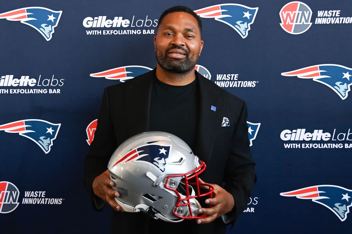 New England Patriots head coach Jerod Mayo