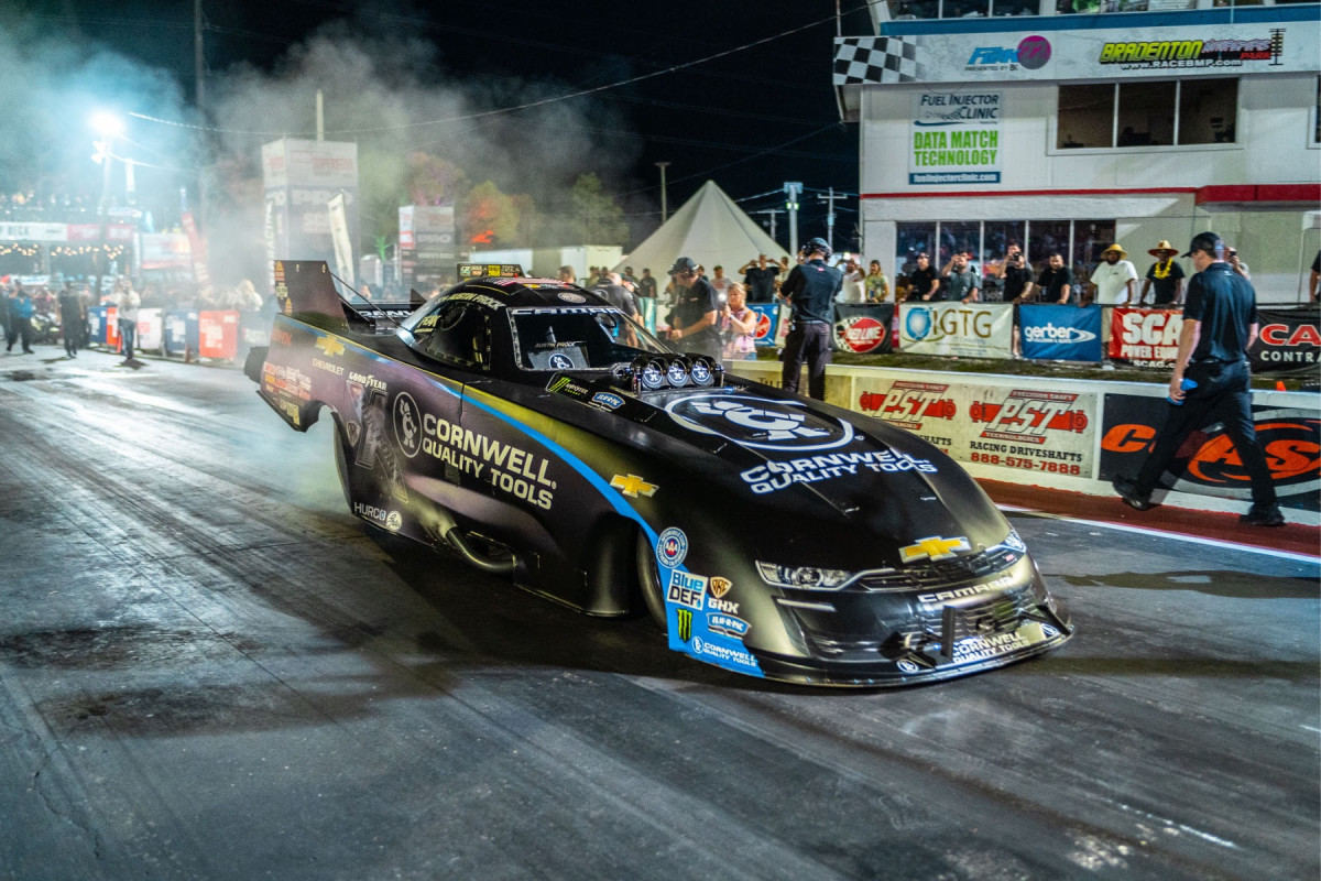 Austin Prock was outstanding in his Funny Car career debut.