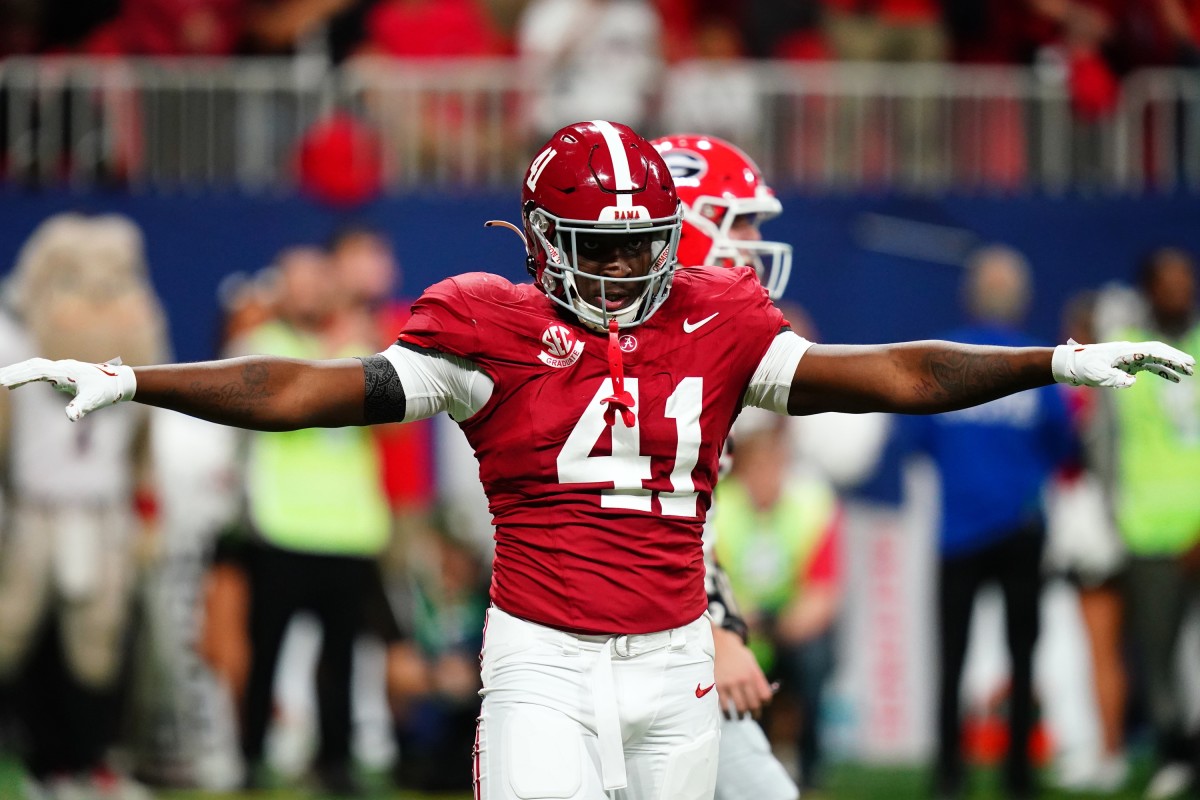 The Las Vegas Raiders could add a hardworking athlete in Alabama's Chris Braswell in the 2024 NFL Draft.