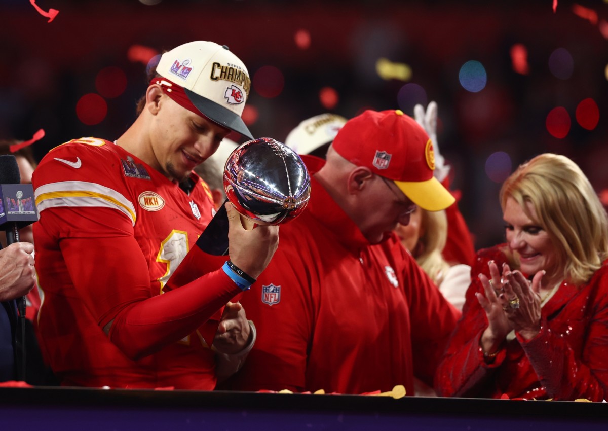 Patrick Mahomes and Andy Reid won their third Super Bowl title with the Kansas City Chiefs.