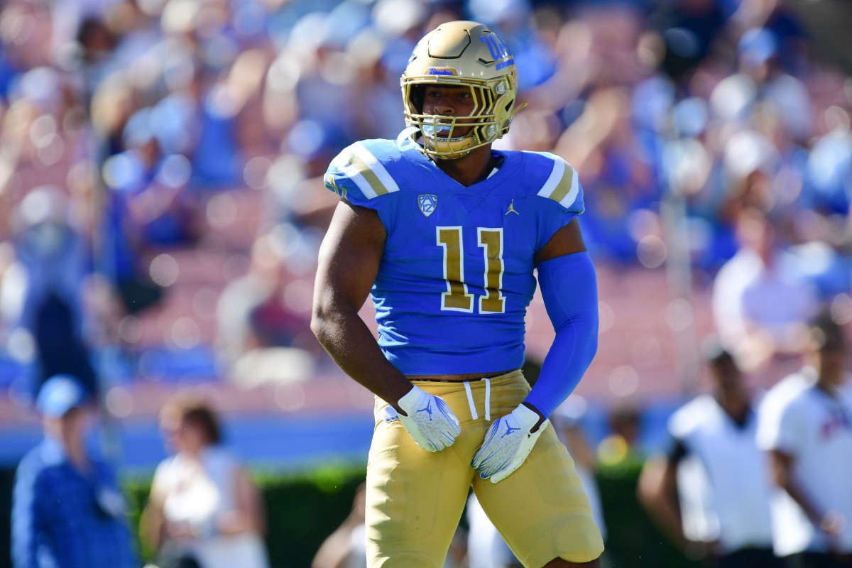 Gabriel Murphy was a force along the defensive line for the UCLA Bruins and could be that for the Las Vegas Raiders if they select him in the 2024 NFL Draft.