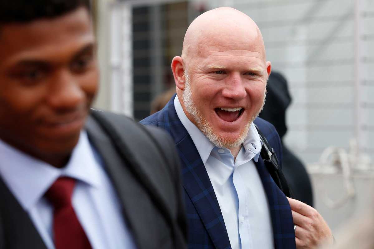 Georgia special teams coordinator Scott Cochran arrives at Sanford Stadium before the start of a NCAA college football game between Samford and Georgia in Athens, Ga., on Saturday, Sept. 10, 2022. (Joshua L. Jones / USA TODAY NETWORK).