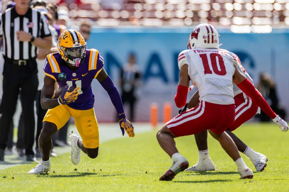 Brian Thomas Jr. makes a move