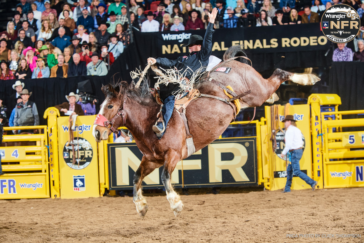 Following an appearance at the 2023 National Finals Rodeo, saddle bronc rider Damian Brennan is off to a strong start in 2024, including a recent win at the Dixie National Rodeo in Jackson, Miss.