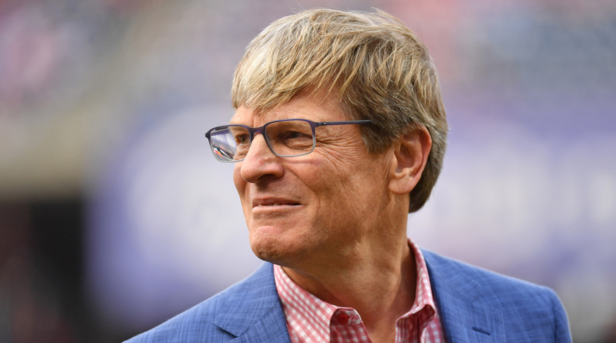 Philadelphia Phillies owner John Middleton before game against the Detroit Tigers at Citizens Bank Park.
