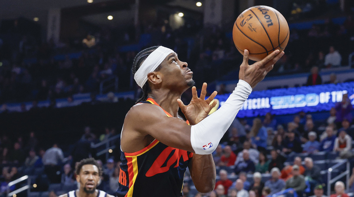 Oklahoma City Thunder guard Shai Gilgeous-Alexander