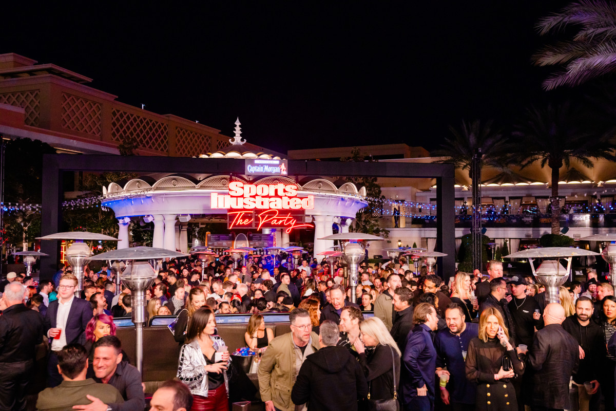 The exclusive party lit up the Vegas strip with VIPs, celebrities and sports fans.