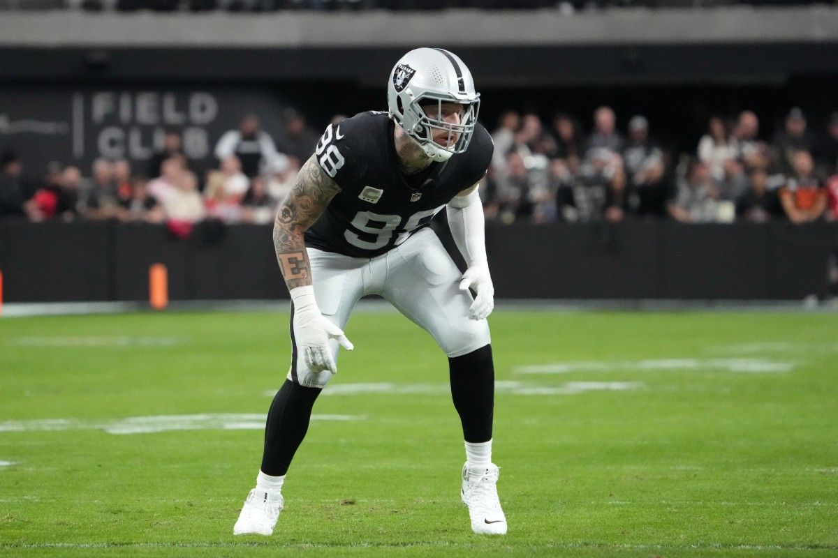Las Vegas Raiders star Maxx Crosby has big goals he wants to reach during his Raider career.