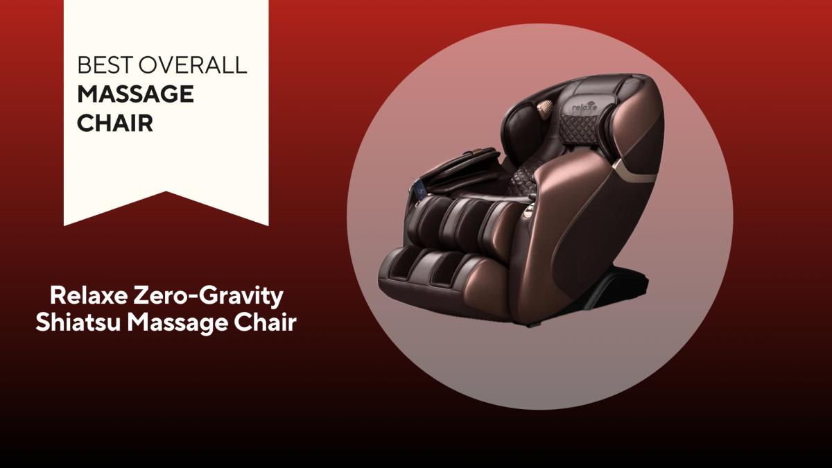 The Relaxe Zero-Gravity Shiatsu Massage Chair