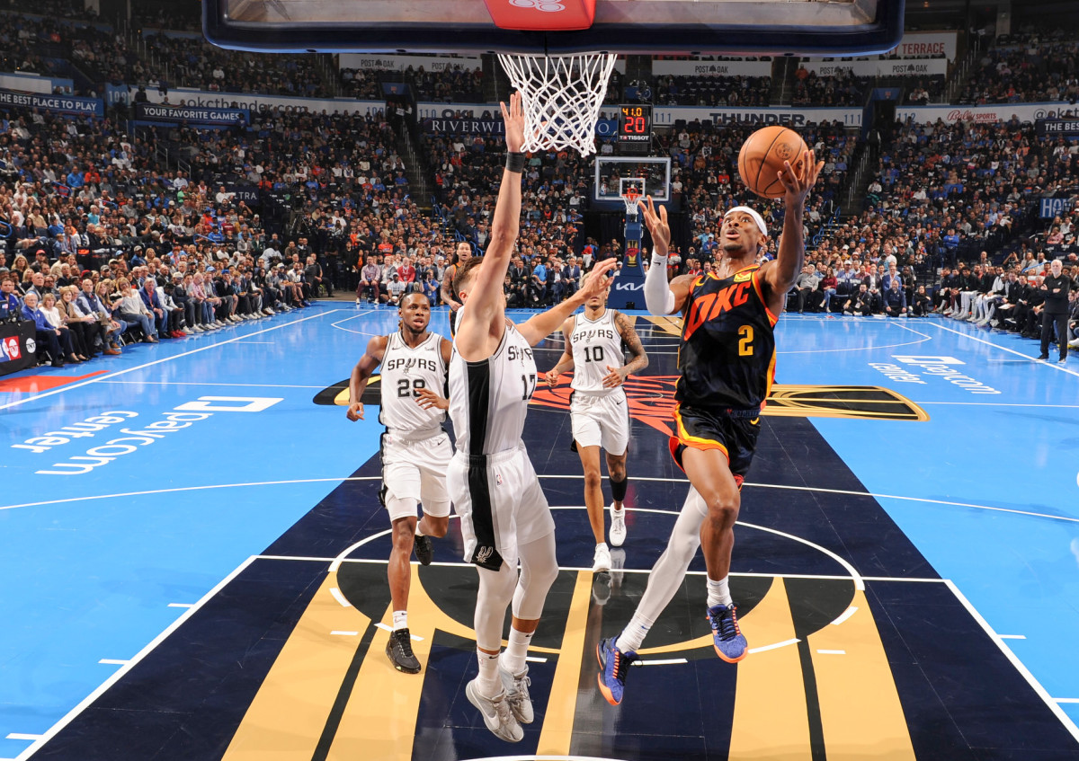 Oklahoma City Thunder guard Shai Gilgeous-Alexander