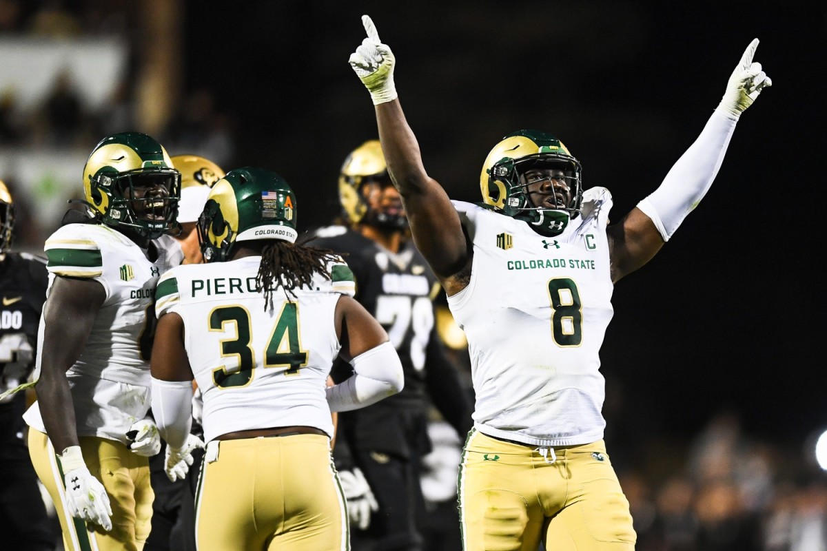 Colorado State defensive end Mohamed Kamara was one of the best defensive players in college football in 2023.