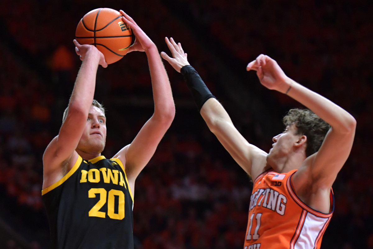 NBA Draft Scouting Report Iowa's Payton Sandfort NBA Draft Digest