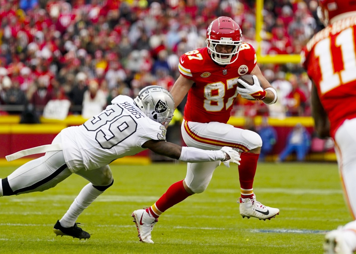 Las Vegas Raiders will face some of the highest-graded tight ends next  2024-25 NFL season - Sports Illustrated Las Vegas Raiders News, Analysis  and More