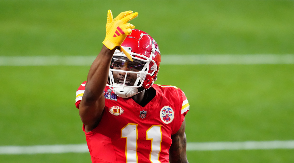 The Kansas City Chiefs released wide receiver Marquez Valdes-Scantling.
