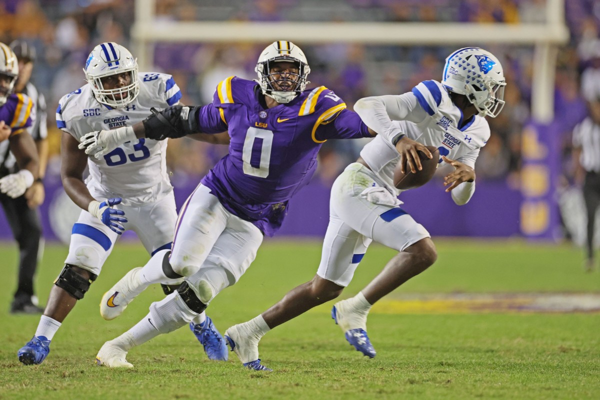 LSU defensive lineman Maason Smith has met with the Las Vegas Raiders and feels like he can mesh with their defensive line.