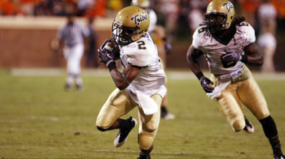 Redshirt freshman cornerback B.W. Webb intercepted three passes, including a 50-yard pick-six late in the fourth quarter, as the 14th-ranked William and Mary football team earned a 26-14 victory at Virginia in the season opener on Saturday evening