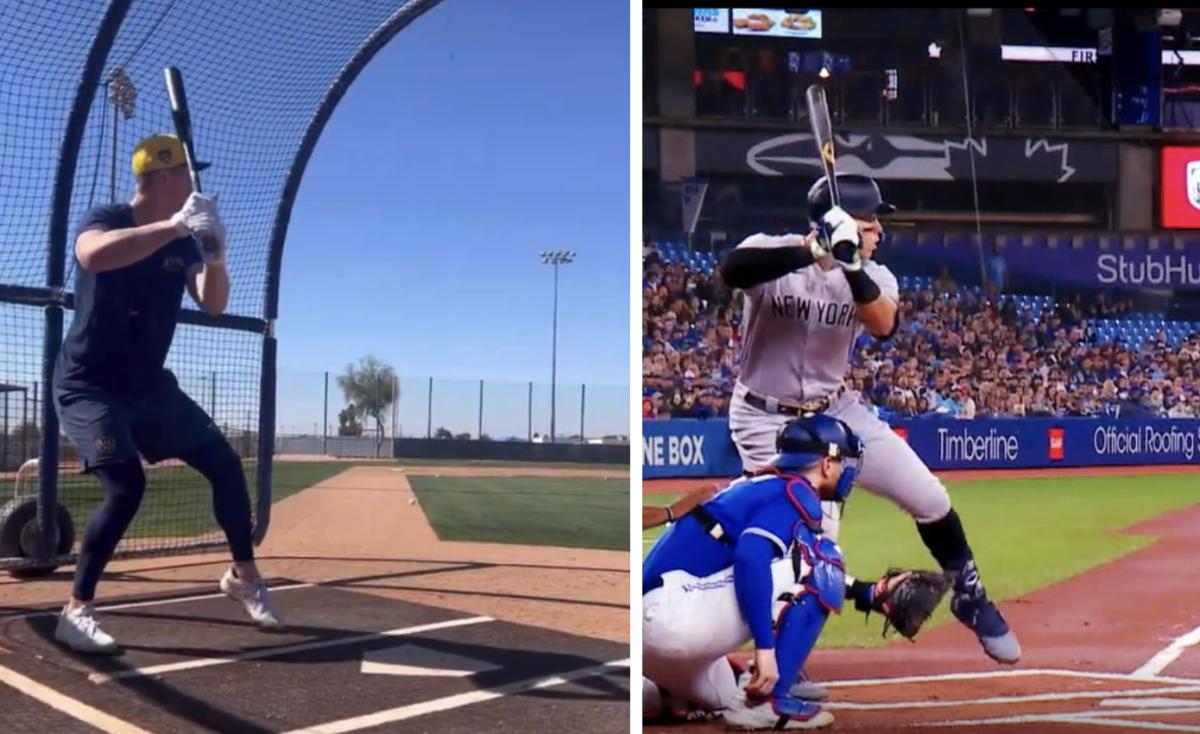 Yankees slugger Aaron Judge made adjustments to his swing.