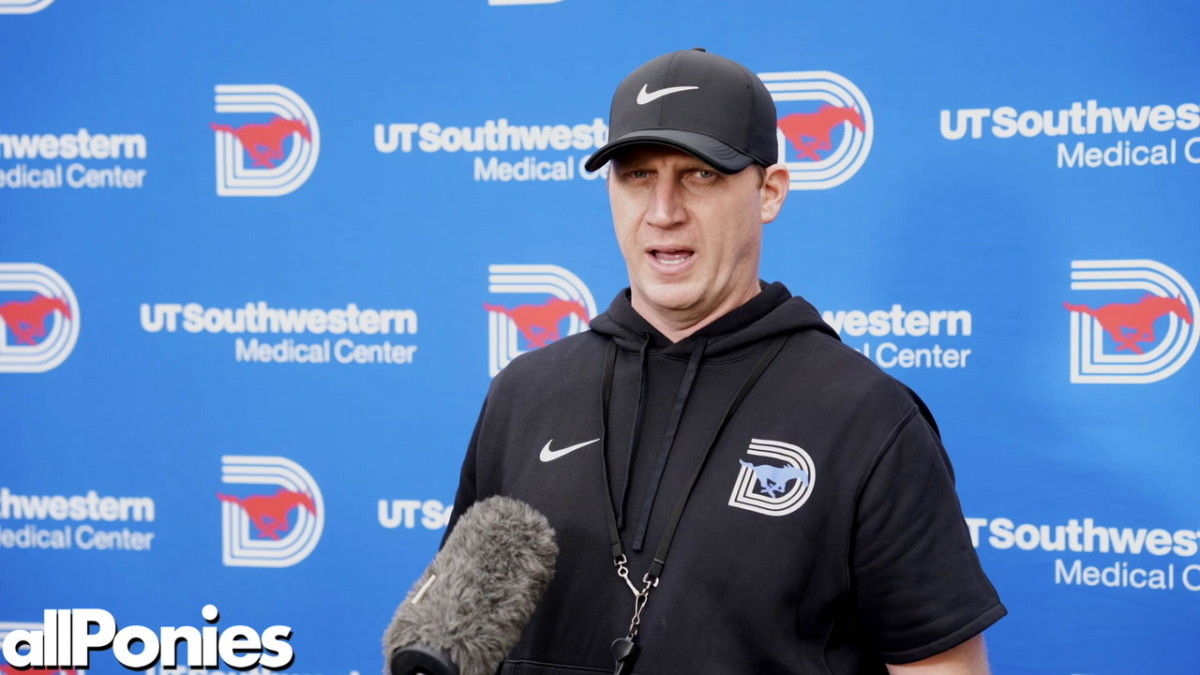 WATCH SMU's Rhett Lashlee on on starting spring practices Sports