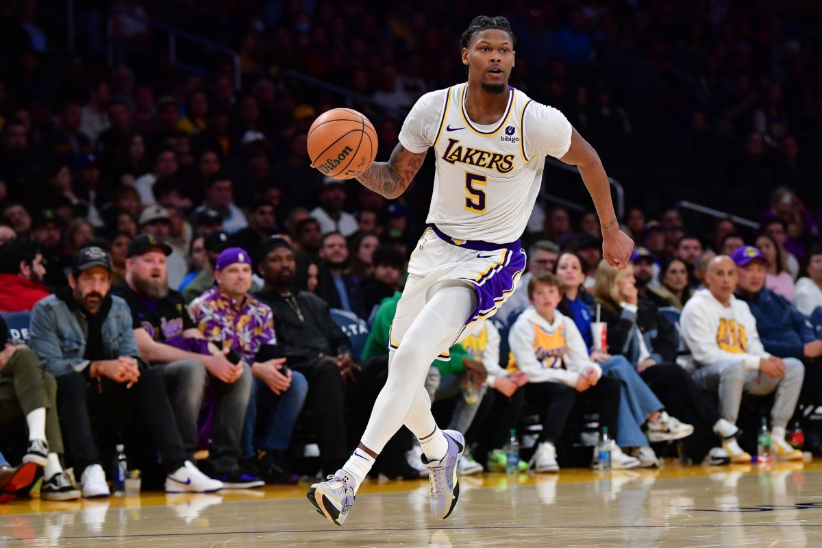 Lakers Injury Report Why LA Replaced Cam Reddish In Second Quarter Vs
