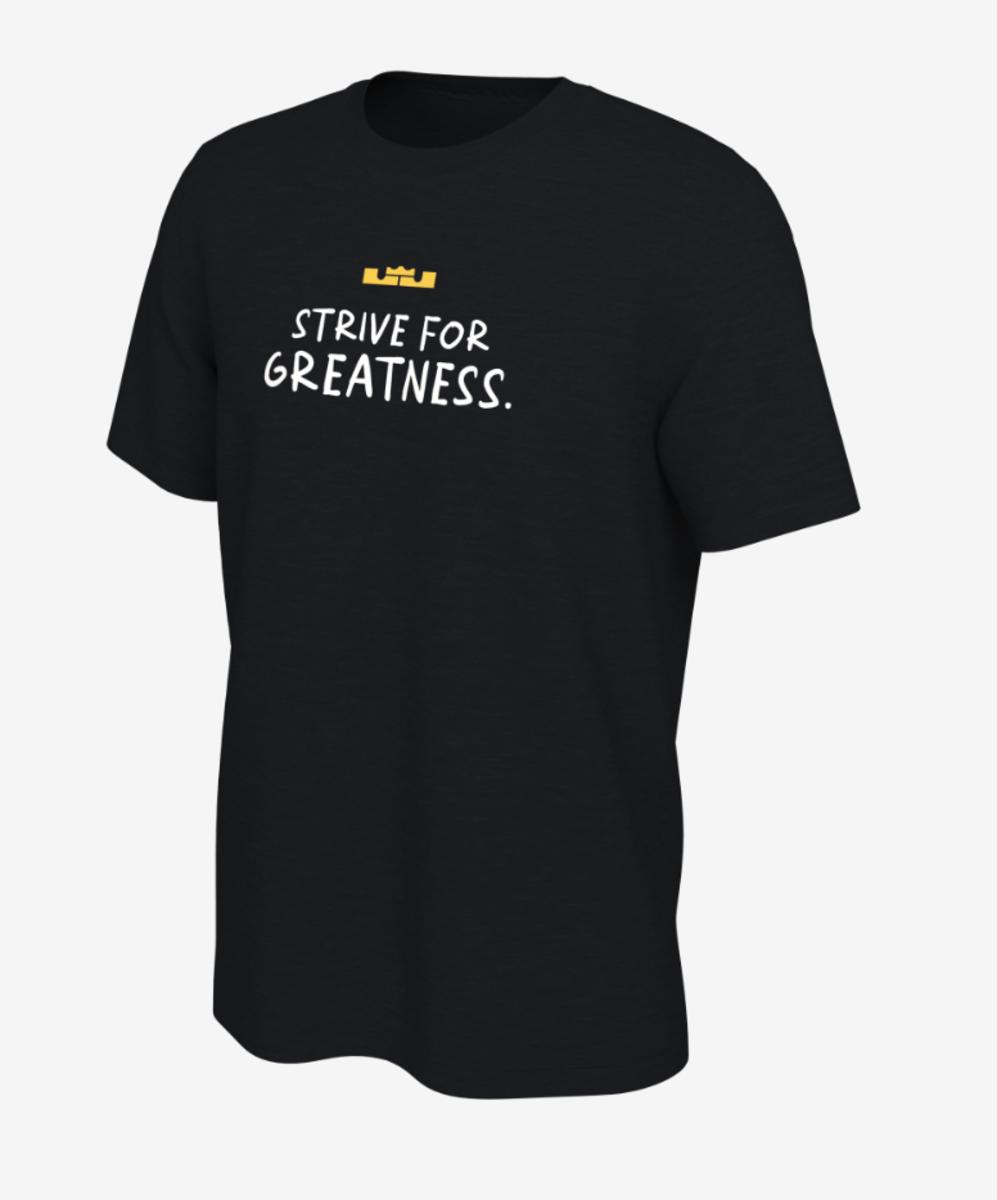 LeBron James Strive For Greatness 40k Points Tee