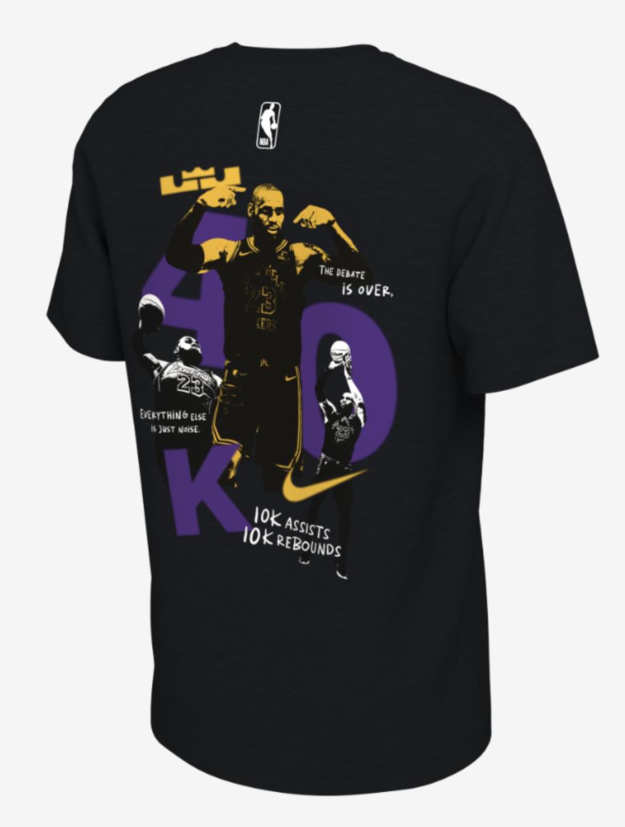 LeBron James Strive For Greatness 40k Points Tee