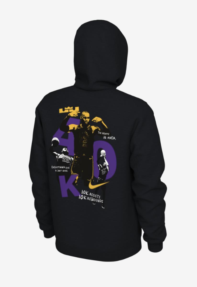 LeBron James Strive For Greatness 40k Points Hoodie