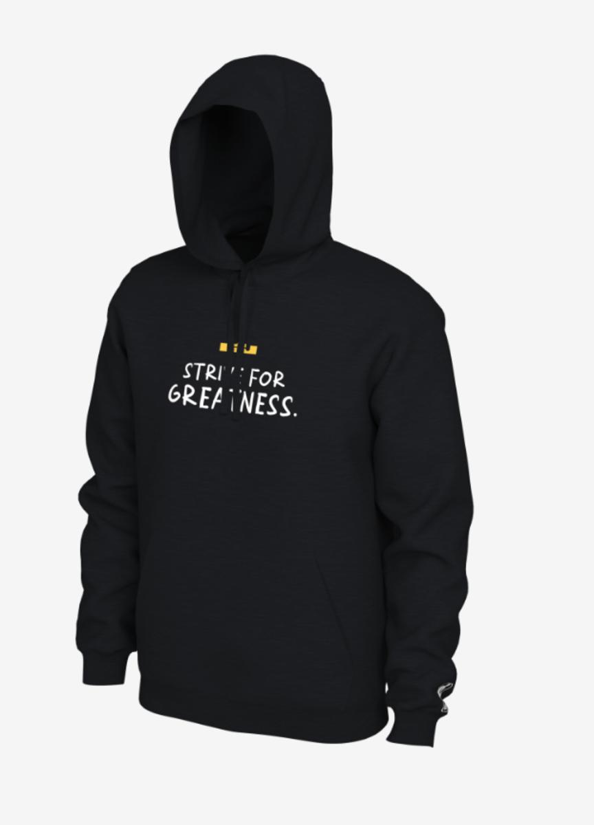 LeBron James Strive For Greatness 40k Points Hoodie